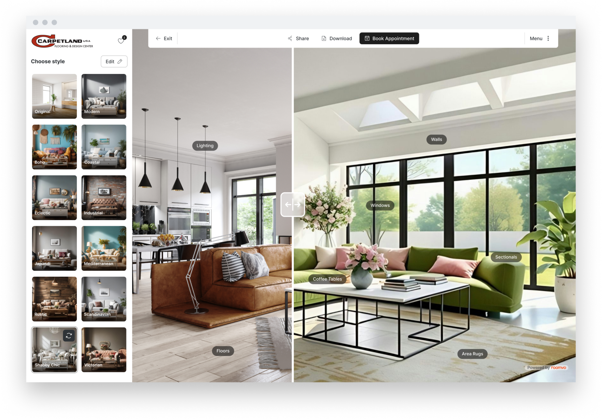 Inspire Living Room 8 | Carpetland USA