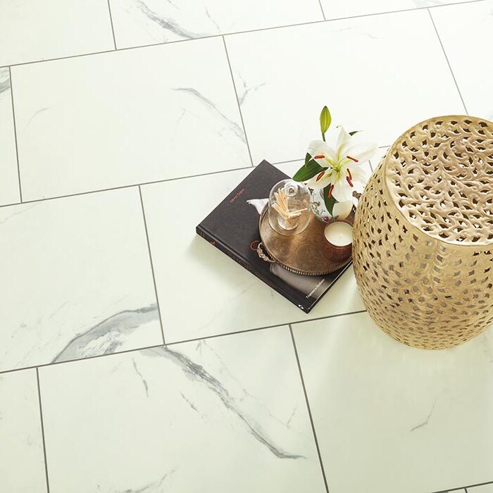 Korlok Stone Blanco Marble RS square | Carpetland USA