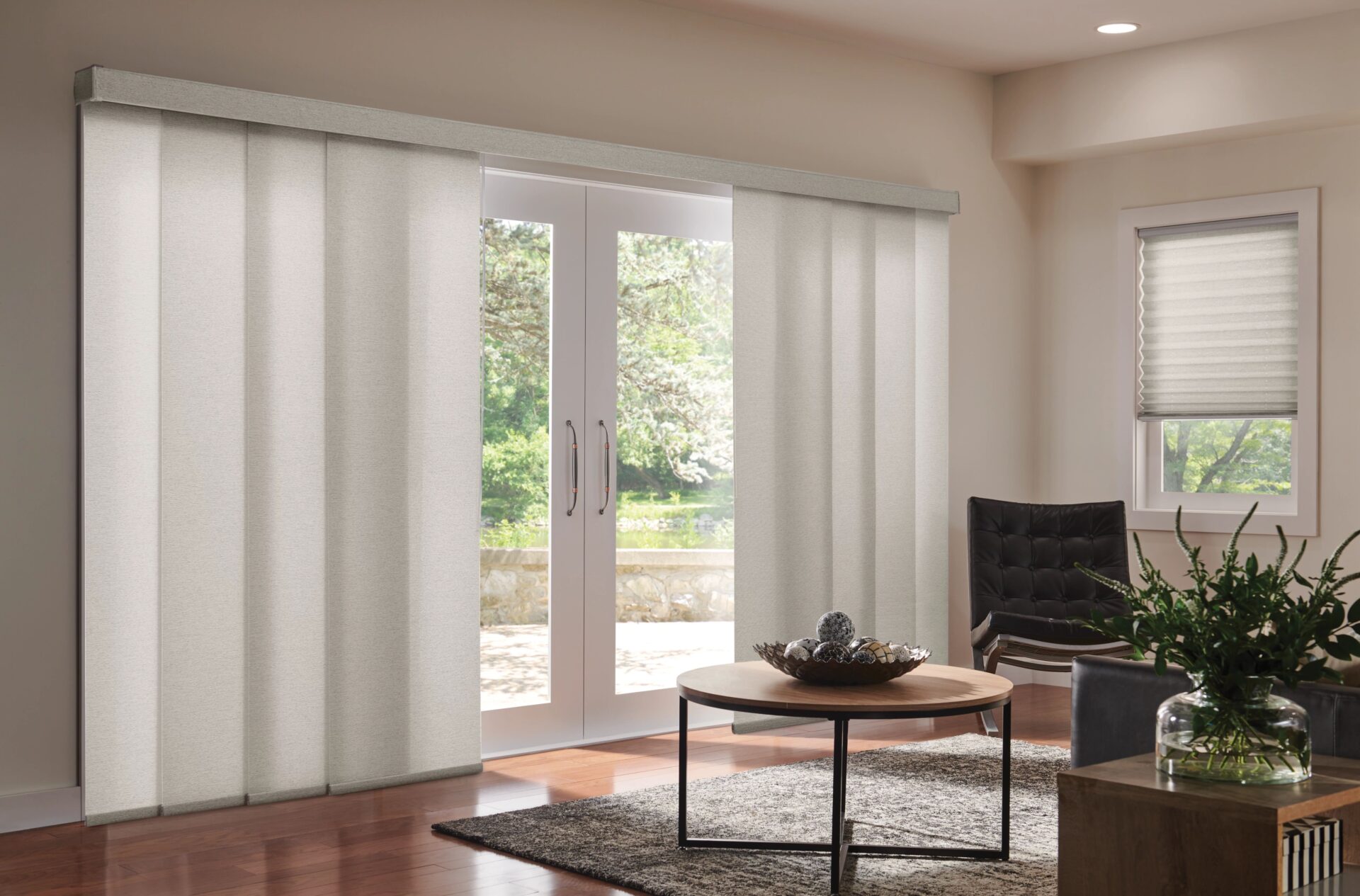 graber 1072 pleated shades sliding panels rs22 v2 | Carpetland USA